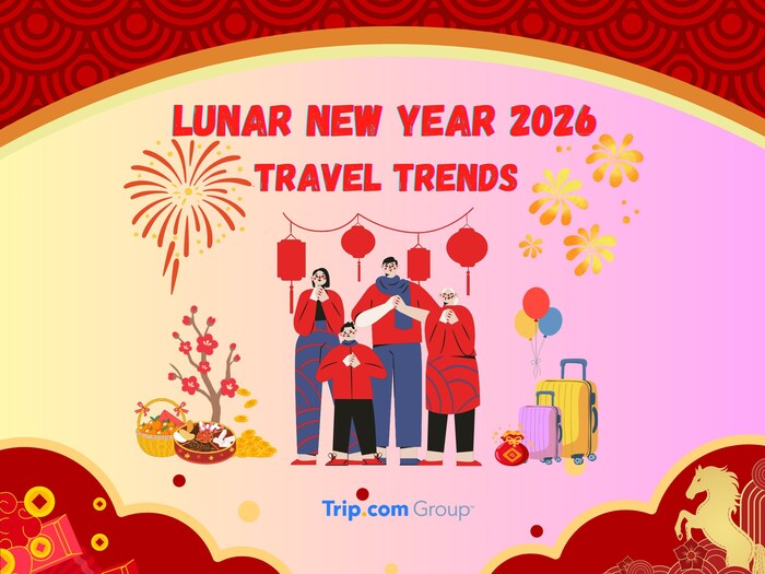 Trip.com Group's 2026 Lunar New Year Forecast: Longer Journeys and Premium Travel Gain Momentum in the Year of the Horse