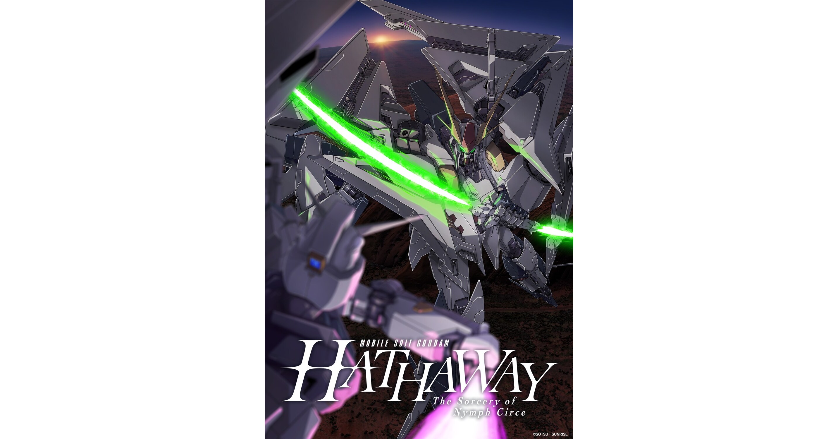 Bandai Namco Filmworks Unveils Special Guns N Roses PV and New Key Visual for MOBILE SUIT GUNDAM HATHAWAY The Sorcery of Nymph Circe
