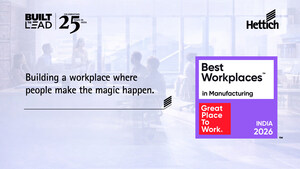 Hettich India recognised among the Top 50 India's Best Workplaces™ in Manufacturing 2026 - Large Category