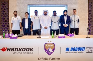 Hankook Tire and Al Dobowi Group Sign Official Partnership with UAE Pro League's 'Al Ain FC'