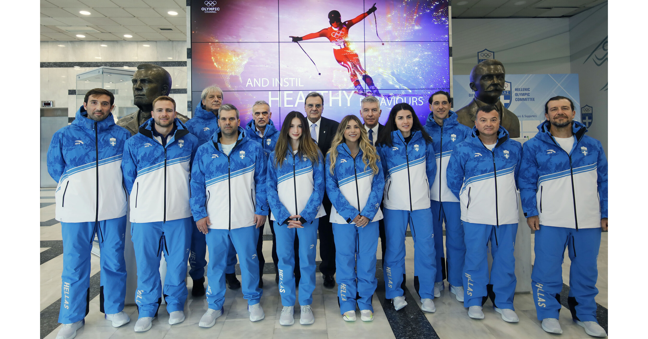 ANTA anuncia una asociaci&oacute;n estrat&eacute;gica con el Comit&eacute; Ol&iacute;mpico Hel&eacute;nico como patrocinador Gold