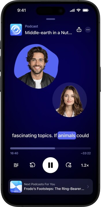 Speechify Podcast Picker