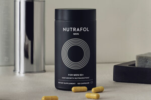 NUTRAFOL INTRODUCES MEN 50+, THE FIRST AND ONLY HAIR GROWTH PRODUCT SPECIFICALLY FORMULATED FOR MEN 50+