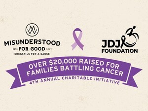 Misunderstood Whiskey Co. Marks Fourth Year Of "Misunderstood For Good," Its Annual Giving Campaign Supporting Families Battling Cancer