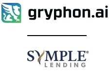 Gryphon AI logo and Symple Lending logo