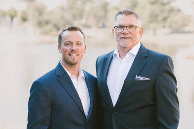 (L to R) Financial advisors Travis Guerry and Neil Henning