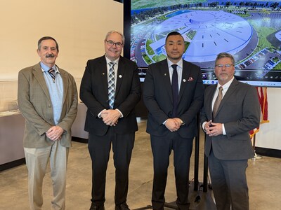 Pictured (left to right): Doug Freund, BGS President/CEO and Enveniam Executive Officer; Christo Liebenberg, LIST President, Co-Founder and Chief Technical Advisor for LIS Technologies, Inc; Jay Yu, LIST Executive Chairman/CEO; Lou Qualls, BGS Senior VP/Advanced Energy Solutions Division Pictured (left to right): Doug Freund, BGS President/CEO and Enveniam Executive Officer; Christo Liebenberg, LIST President, Co-Founder and Chief Technical Advisor for LIS Technologies, Inc; Jay Yu, LIST Executive Chairman/CEO; Lou Qualls, BGS Senior VP/Advanced Energy Solutions Division