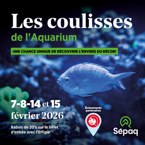 L'événement Les coulisses de l'Aquarium est de retour!