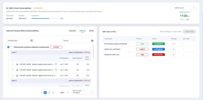 Remediation planning manager with cyber posture recommendations and calculations, FortifyData. Remediation planning manager with cyber posture recommendations and calculations, FortifyData.