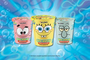 A-Sha Becomes a "Good Noodle" with First-Ever SpongeBob SquarePants Ramen Collab
