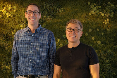 Luffu co-founders Eric Friedman and James Park