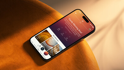 Luffu app product shot - Family Morning Brief example