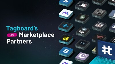Tagboard introduces Partner Development Kit with Monterosa, CUE, ScoreStream, and Adventr joining the first wave of partners. Tagboard introduces Partner Development Kit with Monterosa, CUE, ScoreStream, and Adventr joining the first wave of partners.