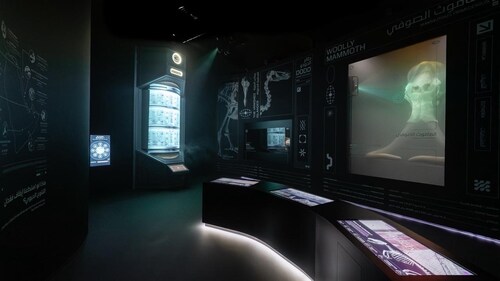 Dubai Future Foundation showcases a pop-up preview of the Colossal BioVault at the World Governments Summit in Dubai (Credit: Museum of the Future). Dubai Future Foundation showcases a pop-up preview of the Colossal BioVault at the World Governments Summit in Dubai (Credit: Museum of the Future).