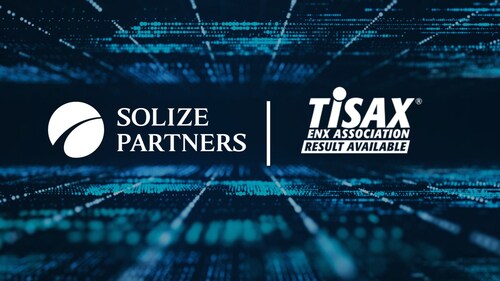 SOLIZE PARTNERS India Achieves TISAX® AL3 Certification, Strengthening Readiness Ahead of the EU–India Free Trade Agreement