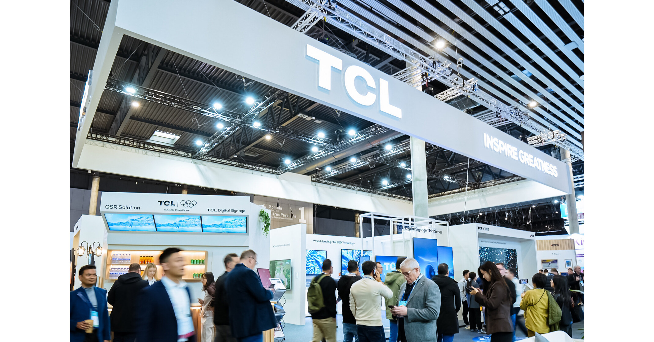 TCL Professional präsentiert auf der ISE 2026 digitale Beschilderungs- und kommerzielle LED-Lösungen auf olympischem Niveau