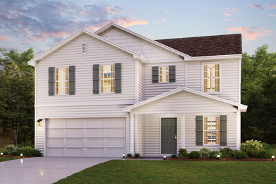 Essex Plan Rendering | New Homes for Sale in Winston-Salem, NC | Creekbend by Century Complete