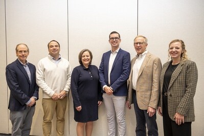 ASHA's Newly Elected Officers: David Schless, Richard Hutchinson, Stephanie Harris, Trever Sweeney, James Gray, Taylor Hernandez