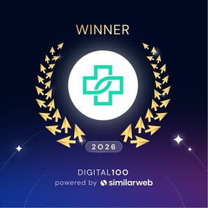 DoktorABC zum Gewinner des Similarweb Digital 1OO Award in der Kategorie „Schönheit & Gesundheit" des Jahresberichts gekürt