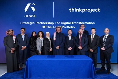Acwa Appoints Thinkproject as Strategic Digital Partner to Accelerate Global Strategy and Asset Digitisation