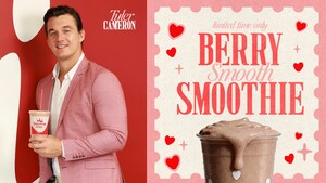 Smoothie King and Tyler Cameron Get Berry 'Smooth' This Valentine's Day with a New Limited-Time Smoothie