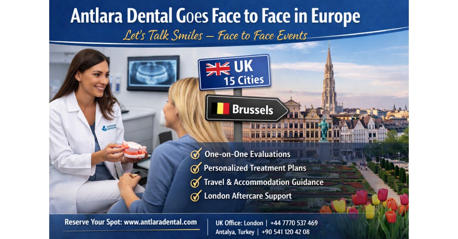 Antlara Dental goes face-to-face in Europe