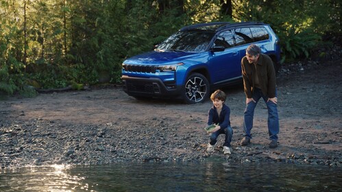 All-new 2026 Jeep® Cherokee hybrid takes Big Mouth Billy Bass® to the river in new online commercial.