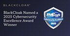 BlackCloak's Digital Executive Protection Platform wins Cybersecurity Excellence Award.