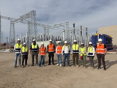 Photo taken at the Project Illa substation.