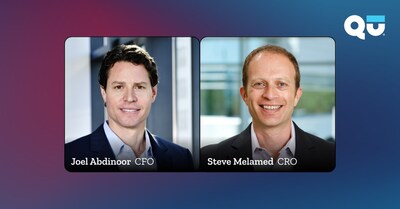 Steve Melamed and Joel Abdinoor join Qu as CRO and CFO
