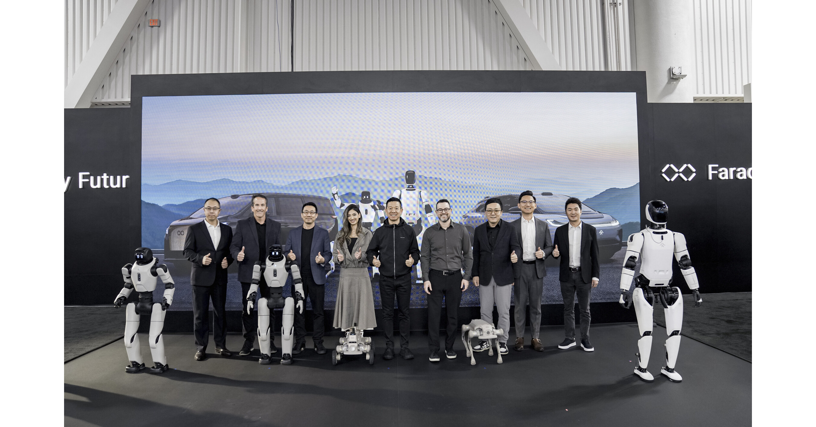 Faraday Future Launches Three Series of Robot Products in Las Vegas at the Annual NADA Show, Aiming to Become the first U.S. Company to Deliver Both Humanoid and Bionic Robots