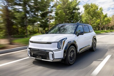 El KIA EV9 del 2026 fue elegido el "Mejor Vehículo Eléctrico del 2026" por Cars.com