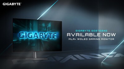 GIGABYTE công bố mở bán màn hình gaming WOLED 27 inch QHD 240Hz tối ưu cho game thủ