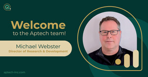 Aptech Welcomes Michael Webster as Director of Research &amp; Development