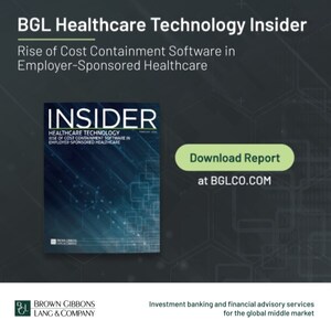 Cost containment software reshapes employer healthcare platforms and healthcare technology M&A activity