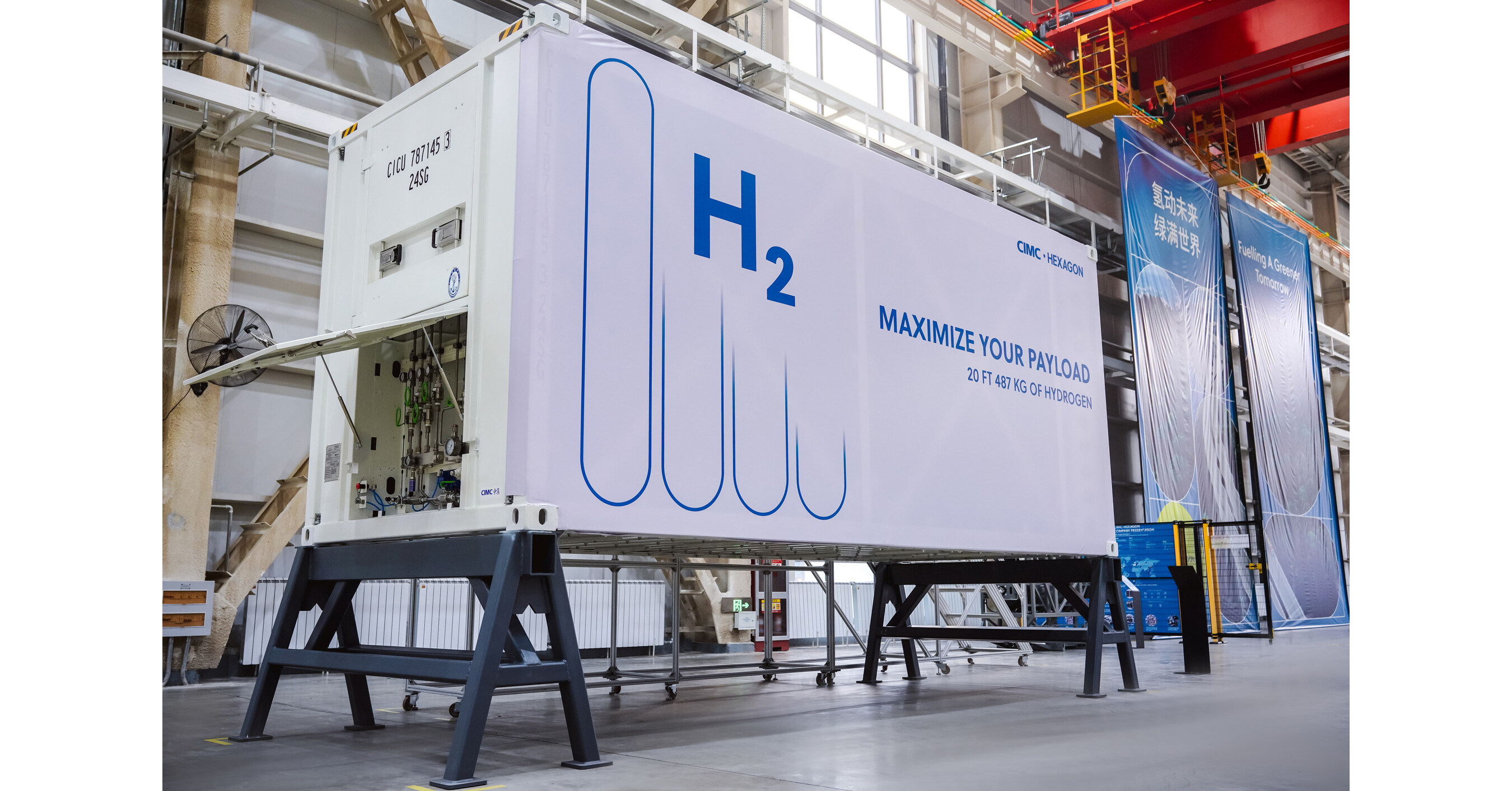 MEGC Hidrogen Tipe 4 Pertama di Tiongkok Resmi Diproduksi