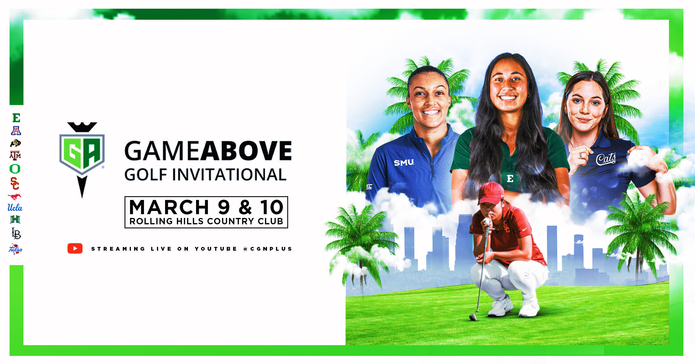 GameAbove Announces Inaugural GameAbove Golf Invitational Featuring Elite NCAA Women's Programs