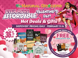 Natural Grocers® Turns Up the Love with Valentine's Hot Deals, Feb. 11-14, 2026