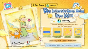 WePlay Debuts in German Market with "The Little Prince" Special Valentine's Day Collaboration