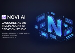Novi AI Launches Independent AI Creation Studio Following Brand Upgrade