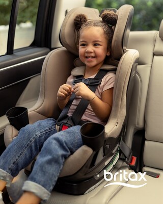 A child sits comfortably in the Britax Galaxy360™ slim rotating convertible car seat, featuring a space-saving design engineered to fit a wide range of vehicles. A child sits comfortably in the Britax Galaxy360™ slim rotating convertible car seat, featuring a space-saving design engineered to fit a wide range of vehicles.