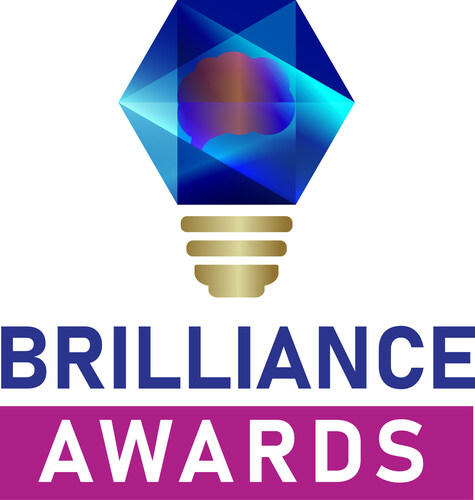 Brilliance Awards Vertical White