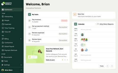 Remote People - Dashboard Remote People - Dashboard