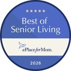 A Place For Mom Best of Senior Living 2026 badge