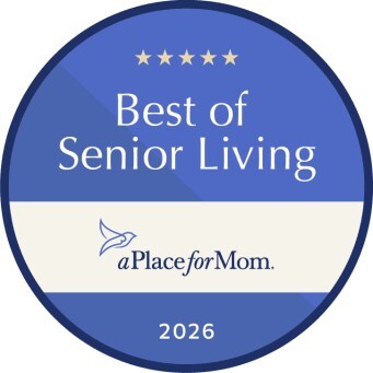 A Place For Mom Best of Senior Living 2026 badge