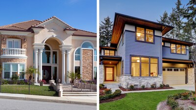 2006 vs. 2026: Home exteriors
Getty images