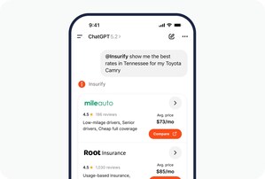 Insurify Launches Industry-First ChatGPT <em>Insurance</em> Comparison App