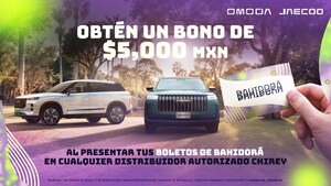 OMODA y JAECOO ofrecen beneficios exclusivos a los asistentes de Bahidorá 2026
