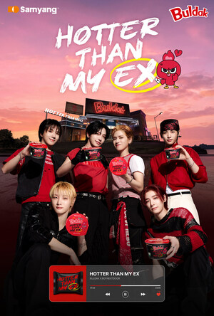Buldak Launches "Hotter Than My Ex" Valentine's Day Campaign with BOYNEXTDOOR, Debuting PEPPO