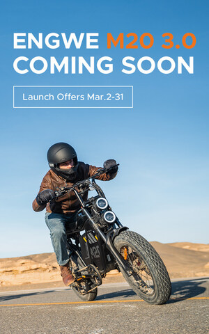 Engwe Redefines Urban Riding with the Launch of M20 3.0